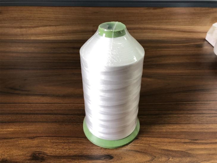 Raw White Polyester Nylon For Sewing Thread