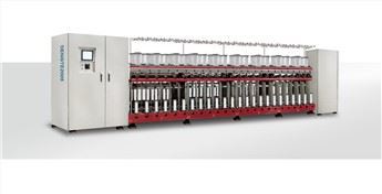 Polyester sanoat tikuv iplari ikki barobar Twister mashinasi